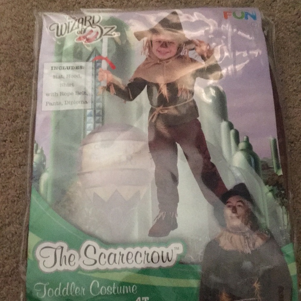 The Wizard of Oz Scarecrow Toddler Costume